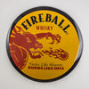 Fireball Whiskey Dome Metal Sign (15")